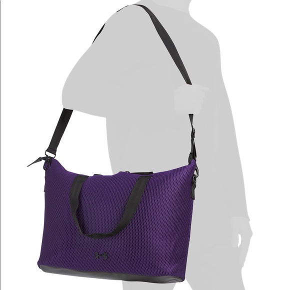 New Under Armour Women Mesh on the run Tote bag - Picture 3 of 4